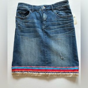 Pilcro/Anthropologie Denim Skirt 8P